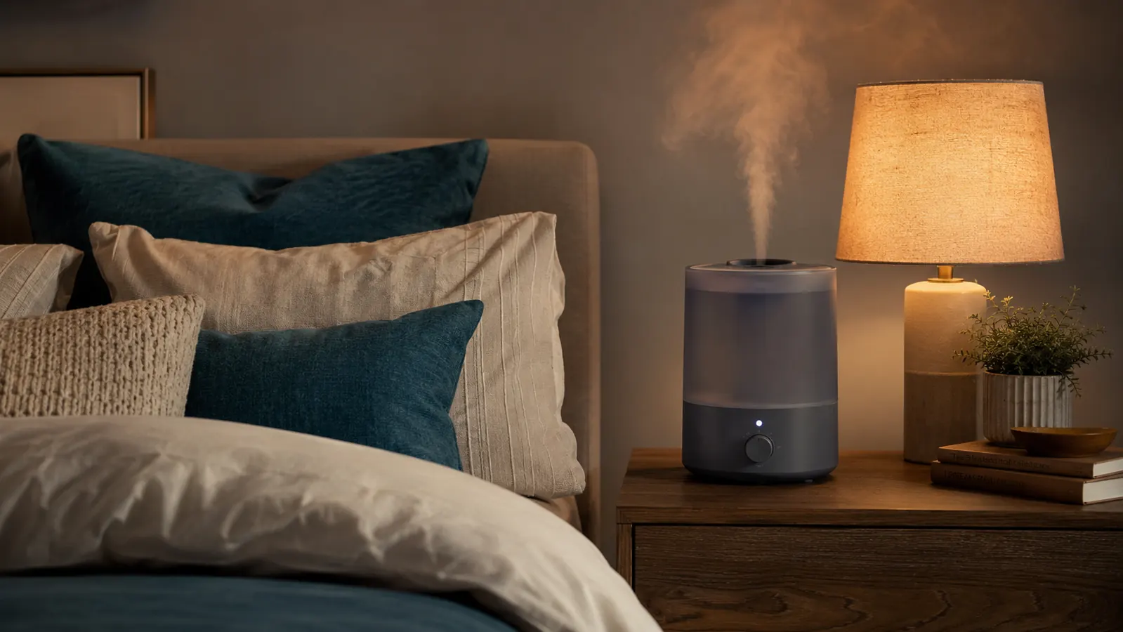 How to Set Up a Bedroom Humidifier the Right Way